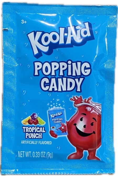 Kool-aid popping candy tropical